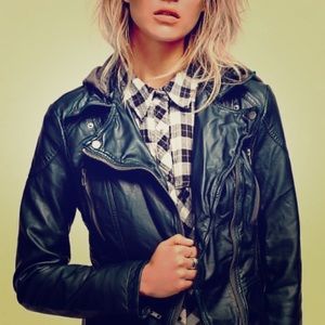 Free People Leather Jacket